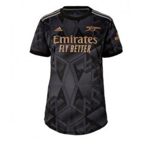 Dames Arsenal Granit Xhaka #34 Uit tenue 2022-23 Korte Mouw-1