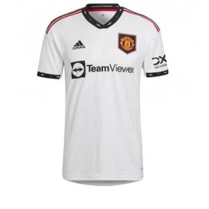 Manchester United Antony #21 Uit tenue Mensen 2022-23 Korte Mouw-1