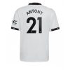 Manchester United Antony #21 Uit tenue Mensen 2022-23 Korte Mouw