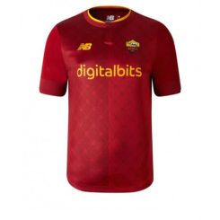 AS Roma Tammy Abraham #9 Thuis tenue Mensen 2022-23 Korte Mouw-1