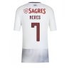 Benfica David Neres #7 Derde tenue Mensen 2022-23 Korte Mouw