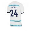 Chelsea Reece James #24 Uit tenue Mensen 2022-23 Korte Mouw