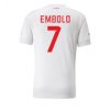 Zwitserland Breel Embolo #7 Uit tenue Mensen WK 2022 Korte Mouw
