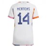 Dames België Dries Mertens #14 Uit tenue WK 2022 Korte Mouw