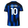 Inter Milan Lautaro Martinez #10 Thuis tenue Mensen 2023-24 Korte Mouw