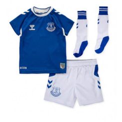 Kids Everton James Tarkowski #2 Thuis tenue 2022-23 Korte Mouw (+ Korte broeken)-1