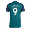 Arsenal Gabriel Jesus #9 Derde tenue Mensen 2023-24 Korte Mouw