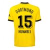 Dames Borussia Dortmund Mats Hummels #15 Thuis tenue 2023-24 Korte Mouw