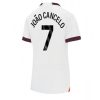 Dames Manchester City Joao Cancelo #7 Uit tenue 2023-24 Korte Mouw