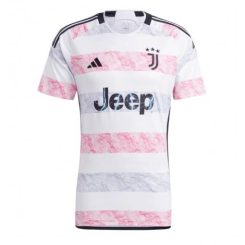 Juventus Dusan Vlahovic #9 Uit tenue Mensen 2023-24 Korte Mouw-1