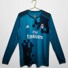 Real Madrid 2017/18 Uit tenue Lange Mouwen Klassieke Retro Voetbalshirts