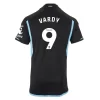 Leicester City Jamie Vardy #9 Uitshirt 2023-2024 Voetbalshirt met Korte Mouw