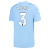 Manchester City Ruben #3 Thuisshirt 2023-2024 Voetbalshirts Korte Mouw