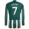 Manchester United Mason Mount #7 Uitshirt 2023-2024 Voetbalshirts Lange Mouwen