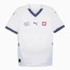 Zwitserland Uitshirt EK 2024 Voetbalshirts Korte Mouw