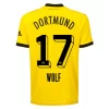 Borussia Dortmund Marius Wolf #17 Thuisshirt 2023-2024 Voetbalshirts Korte Mouw