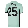 Chelsea Moises Caicedo #25 Derde Shirt 2023-2024 Voetbalshirts Korte Mouw