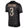 Paris Saint Germain PSG Presnel Kimpembe #3 Derde Shirt 2023-2024 Voetbalshirts Korte Mouw
