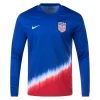 Verenigde Staten Weston McKennie #8 USA Uitshirt Copa América 2024 Voetbalshirts Lange Mouwen-1
