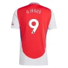 Arsenal Gabriel Jesus #9 Thuisshirt 2024-2025 Voetbalshirts Korte Mouw