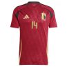 België Dodi Lukebakio #14 Thuisshirt EK 2024 Voetbalshirts Korte Mouw-1