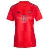 Dames FC Bayern München Thuisshirt 2024-2025 Voetbalshirts Korte Mouw