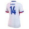 Dames Frankrijk Adrien Rabiot #14 Uitshirt EK 2024 Voetbalshirts Korte Mouw