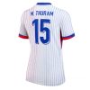 Dames Frankrijk Marcus Thuram #15 Uitshirt EK 2024 Voetbalshirts Korte Mouw