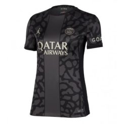 Dames Paris Saint Germain PSG Ousmane Dembele #10 Derde Shirt 2023-2024 Voetbalshirts Korte Mouw-1
