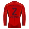 FC Bayern München Dayot Upamecano #2 Thuisshirt 2024-2025 Voetbalshirts Lange Mouwen