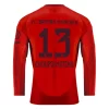 FC Bayern München Eric Maxim Choupo-Moting #13 Thuisshirt 2024-2025 Voetbalshirts Lange Mouwen