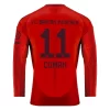 FC Bayern München Kingsley Coman #11 Thuisshirt 2024-2025 Voetbalshirts Lange Mouwen