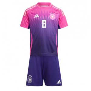 Kids Duitsland Toni Kroos #8 Thuisshirt EK 2024 Voetbalshirts Korte Mouw (+ Korte broeken)-1