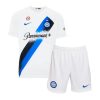 Kids Inter Milan Benjamin Pavard #28 Uitshirt 2023-2024 Voetbalshirts Korte Mouw (+ Korte broeken)-1