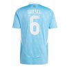 België Axel Witsel #6 Uitshirt EK 2024 Voetbalshirts Korte Mouw