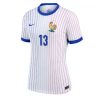 Dames Frankrijk Kante #13 Uitshirt EK 2024 Voetbalshirts Korte Mouw-1
