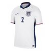 Engeland Kyle Walker #2 Thuisshirt EK 2024 Voetbalshirts Korte Mouw-1