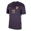 Engeland Phil Foden #11 Uitshirt EK 2024 Voetbalshirts Korte Mouw-1