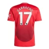 Goedkope Manchester United Garnacho #17 Thuisshirt 2024-2025 Korte Mouw Kopen