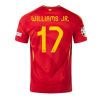 Goedkope Spanje Nico Williams #17 Thuisshirt EK 2024 Voetbalshirts Korte Mouw Kopen