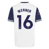 Goedkope Tottenham Hotspur Timo Werner #16 Thuisshirt 2024-2025 Korte Mouw Kopen