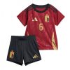 Kids België Axel Witsel #6 Thuisshirt EK 2024 Voetbalshirts Korte Mouw (+ Korte broeken)-1