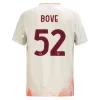 Kopen AS Roma Edoardo Bove #52 Uitshirt 2024-2025 Korte Mouw