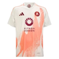 Kopen AS Roma Lorenzo Pellegrini #7 Uitshirt 2024-2025 Korte Mouw-1