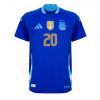 Kopen Argentinië Alexis Mac Allister #20 Uitshirt Copa América 2024 Korte Mouw-1