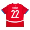 Kopen EK 2024 Tsjechië Tomáš Souček #22 Thuisshirt Korte Mouw