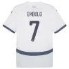 Kopen EK 2024 Zwitserland Breel Embolo #7 Uitshirt Korte Mouw