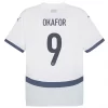 Kopen EK 2024 Zwitserland Noah Okafor #9 Uitshirt Korte Mouw
