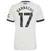 Kopen Manchester United Garnacho #17 Derde Shirt 2024-2025 Korte Mouw