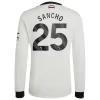 Kopen Manchester United Jadon Sancho #25 Derde Shirt 2024-2025 Lange Mouwen